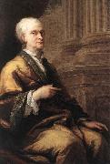 THORNHILL, Sir James Sir Isaac Newton art oil on canvas